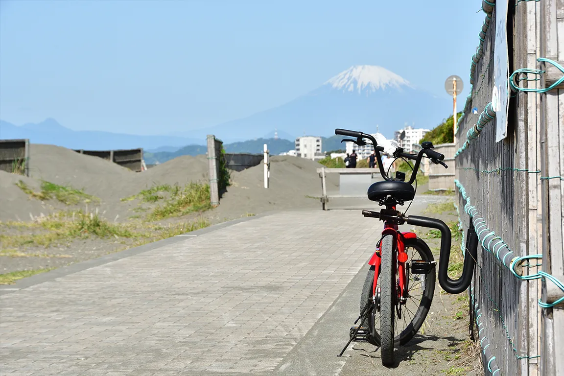 JR新富士駅 観光案内所のレンタサイクル